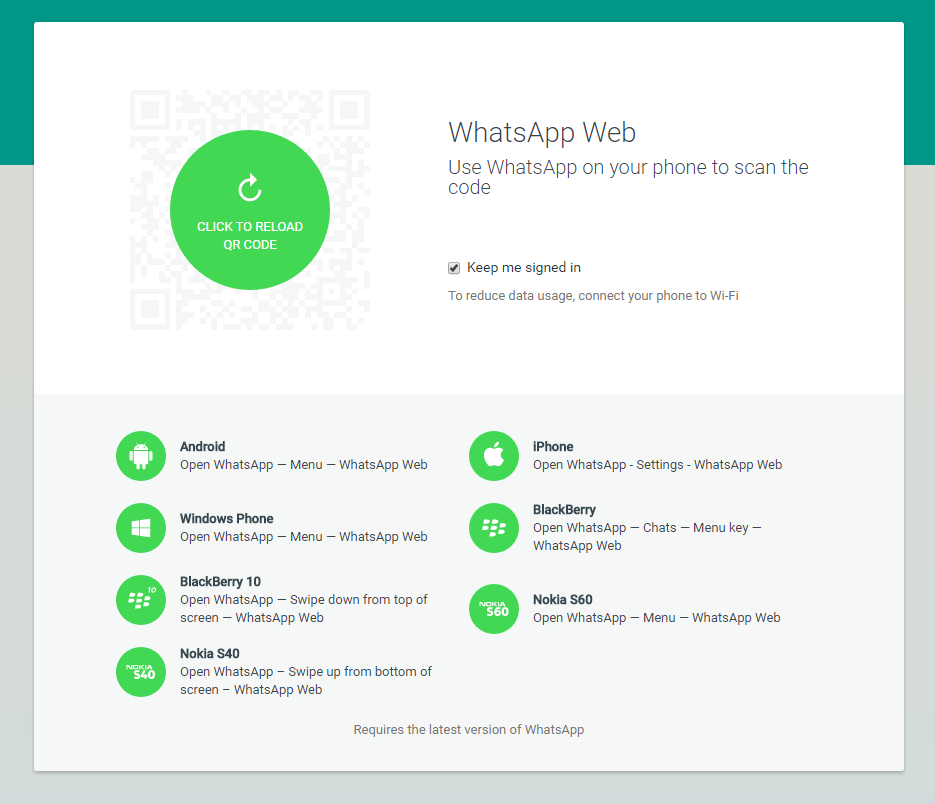 为什么登录不了whatsapp网页版